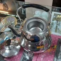 کتری سوتی ۲ لیتر استیل وارداتی|قوری، کتری، قهوه‌ساز دستی|کرج, مصباح|دیوار