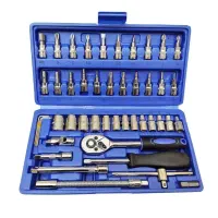 اچار بکس درایو 1/4 مجموعه 46 عددی-پرداخت درب منزل