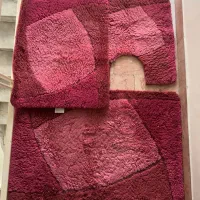 پادری ۳ تیکه زرشکی توالت