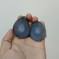 ۹ جفت توپی برش خورده عقیق