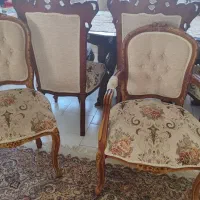 مبلمان استیل ۹نفره مدل فرانسوی ظریف|مبلمان خانگی و میز عسلی|تهران, اکباتان|دیوار