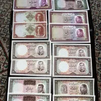 ۸ جفت اسکناس پهلوی