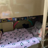 تخت دو طبقه نوجوان|تخت و سرویس خواب|قرچک, زیبا شهر|دیوار