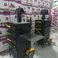 دستگاه فر پخت تنور بلال کبابی سیب زمینی کمپیر