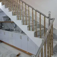 نرده استیل حفاظ تعمیرات و جوشکاری آرگون،نصاب خودمم