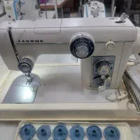 چرخ خیاطی صنعتی ژانومه دکمه مادگی ۸۰۱