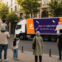 از چادر تریلیت پول در بیار