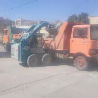 حمل نخاله بابکت خاور کمپرسی حمل ناخاله