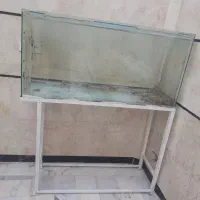 آکواریوم بزرگ با چهار پایه|ماهی|خمینیشهر, |دیوار