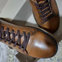 کفش ونس تمام چرم زیره دوخت
