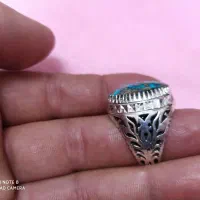 انگشتر فیروزه و عقیق شفة العبد و عقیق زرد|جواهرات|دزفول, |دیوار