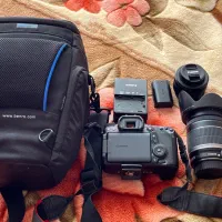 فروش دوربین canon 70d با اقلام اضافه