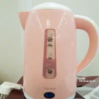 چایساز شیشهای صورتی با قابلیت گرم نگهداری|سماور، چایساز، قهوهساز|تهران, ائمه اطهار|دیوار