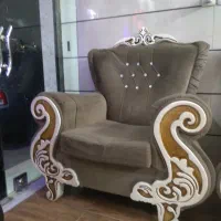 مبل راحتی ۵ نفره(کلاسیک چستر)|مبلمان خانگی و میز عسلی|پاکدشت, پاکدشت (مامازند)|دیوار