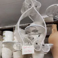 استند پایه گلدان فلزی فرفوژه طبقاتی ریسه باکس گل|گل و گیاه طبیعی|قم, نیروگاه|دیوار