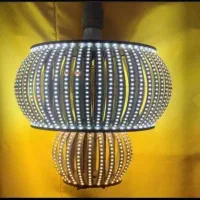 لامپ دست‌ساز دو طبقه(تولیدی)