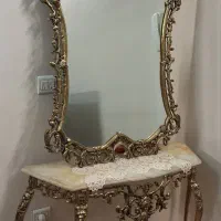 آینه کنسول برنجی