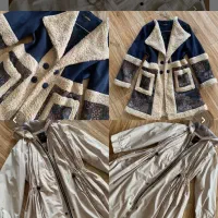 مانتوهای پاییزی نو مجلسی شلوارزارا مشکی ست‌هودی بگ|لباس|ارومیه, |دیوار