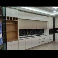 ساخت انواع کابینت و کمد دیواری MDF و هایگلاس|حراج|قروه, |دیوار