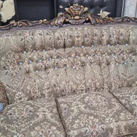 مبلمان سلطنتی کم کارکرد ۹ نفره|مبلمان خانگی و میز عسلی|بروجن, |دیوار