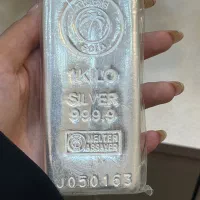 شمش نقره ۱کیلویی اماراتی