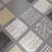 گلیم فرش گرد ۳متری نو