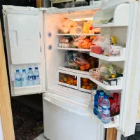 ساید ۳ درب (فرنچ) آمریکایی|یخچال و فریزر|شیراز, سیلو|دیوار