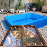 تخته نرد کلاف چوب روسی