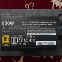 پاور کولر مستر 800 وات Gold|قطعات و لوازم جانبی رایانه|آمل, |دیوار