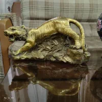 مجسمه ببر برنزی خارجی