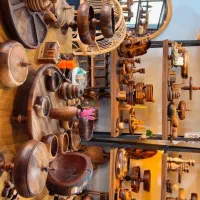 سرویس پذیرایی چوبی|ظروف سرو و پذیرایی|سیرجان, |دیوار