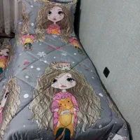 روتختی کامل ملحفه کشدوزی عروسکی دختر پسرانه