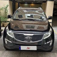 اسپورتیج ۲۰۱۴ بی رنگ فول کارکرد ۱۵۰۰۰۰ مشکی