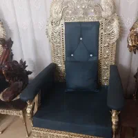مبل ۷نفره برنز در حدنونونوبه همراه میز تلویزیون|مبلمان خانگی و میز عسلی|پرند, فاز ۳|دیوار