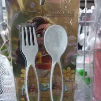 قاشق و چنگال کودک فانتزی|ظروف سرو و پذیرایی|شیراز, پودنک|دیوار