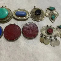 ساعت جیبی و مدال ورشو قدیمی