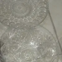 ظروف کریستال و بشقاب و خورشت خوری