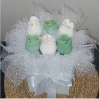 باکس های گل شمعی و گیفت های شمعی|صنایع دستی و سایر لوازم تزئینی|تهران, گلستان (شهرک راه آهن)|دیوار