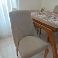 سرویس مبل راحتی ۷ نفره و میز غذاخوری ۶ نفره|مبلمان خانگی و میز عسلی|گرمدره, |دیوار