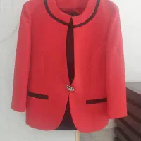 کت مجلسی با تاپ مشکی|لباس|طبس, |دیوار