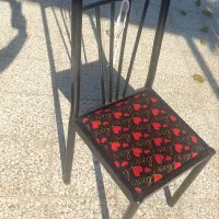 صندلی فلزی در حد نو|صندلی و نیمکت|نیشابور, ریوند|دیوار