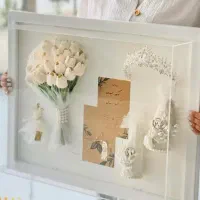 خشک و ماندگار کردن دسته گل عروس