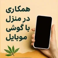 کار با گوشی در منزل