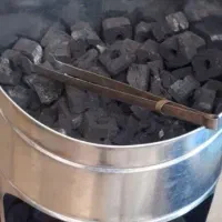 جای حبوبات، زغالی