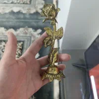 گل رز ایستاده برنز دو تایی ست