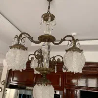 لوستر برنج آنتیک موندریان