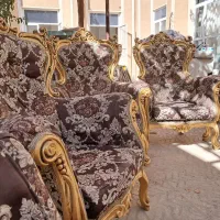 یک دست مبل ۹ نفره استیل