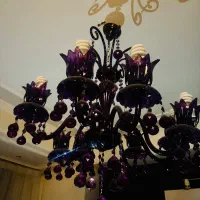 لوستر کریستالی ۸ شاخه