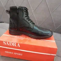 نیم بوت چرم مصنوعی سایز ۴۲