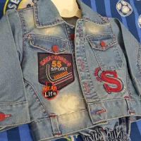 کت و شلوار لی بچه گانه